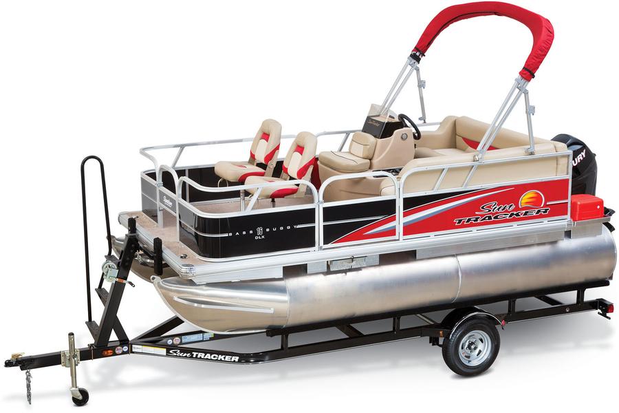 SUN TRACKER Boats : Fishing Pontoons : 2015 BASS BUGGY 16 DLX 