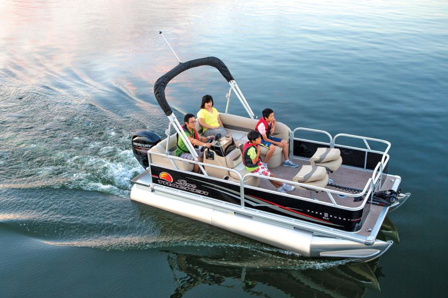  Boats : Signature Pontoons : 2014 BASS BUGGY 16 DLX Photo Gallery