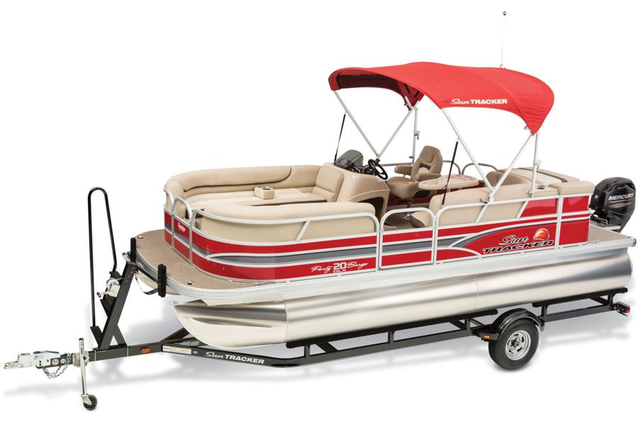 SUN TRACKER Boats : Recreational Pontoons : 2015 PARTY BARGE 20 DLX 