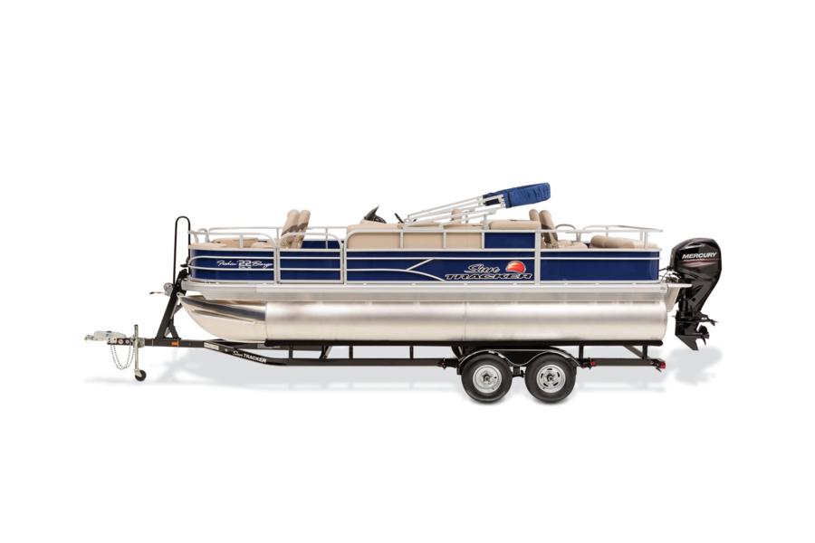 SUN TRACKER Boats : Fishing Pontoons : 2016 FISHIN BARGE 22 DLX Photo 