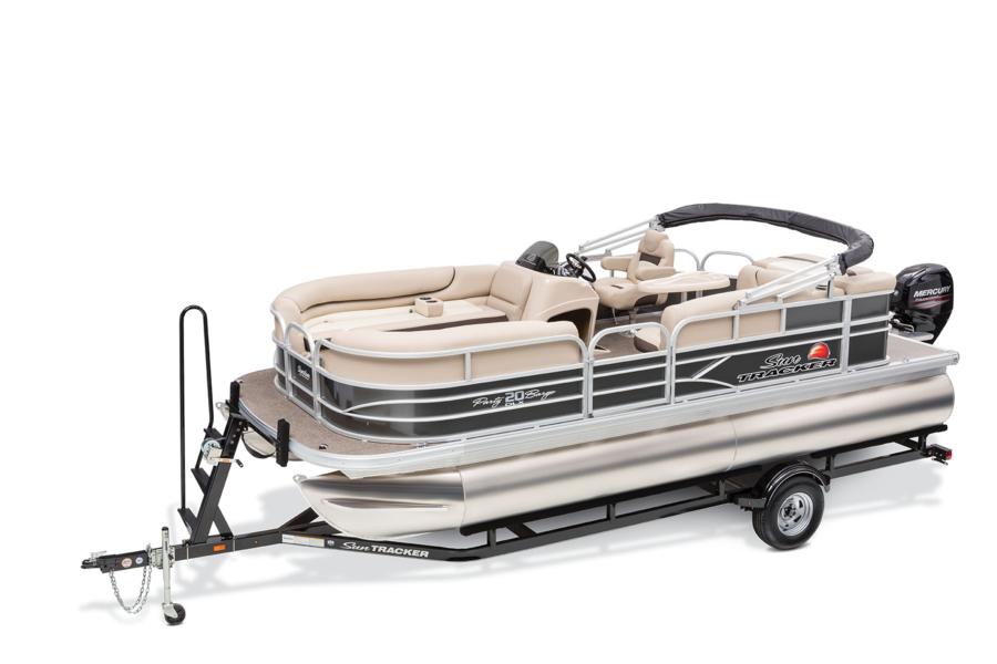 SUN TRACKER Boats : Recreational Pontoons : 2016 PARTY BARGE 20 DLX 
