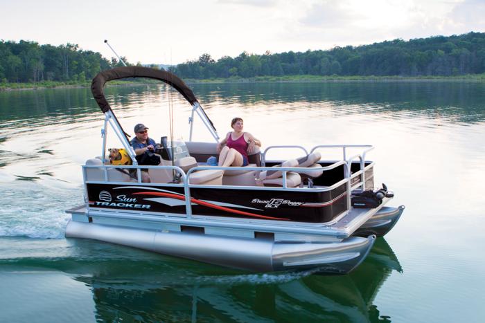 SUN TRACKER Boats : Fishing Pontoons : 2017 BASS BUGGY 16 