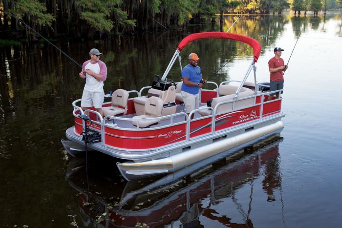 SUN TRACKER Boats : Fishing Pontoons : 2017 BASS BUGGY 18 