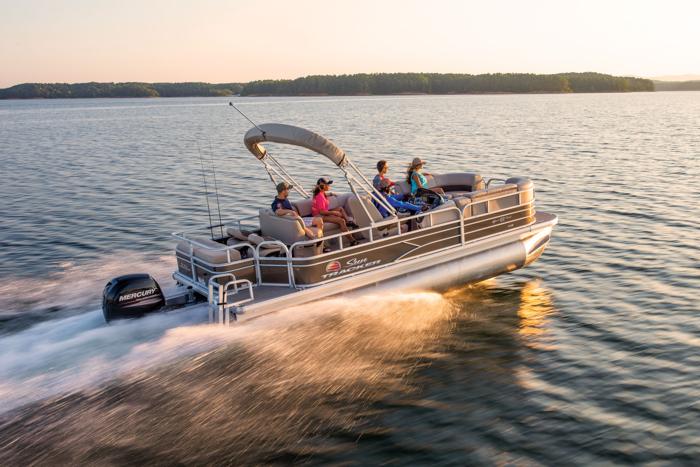 SUN TRACKER Boats : Fishing Pontoons : 2019 SPORTFISH 22 ...